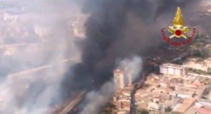 Incendi in Sicilia, 70 richieste d’intervento nel catanese