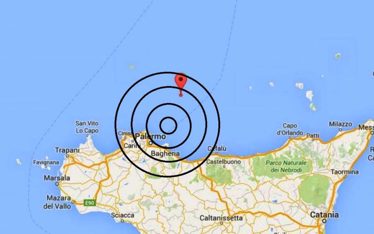 Forte terremoto di magnitudo 4.3 nel Palermitano, poi altre scosse