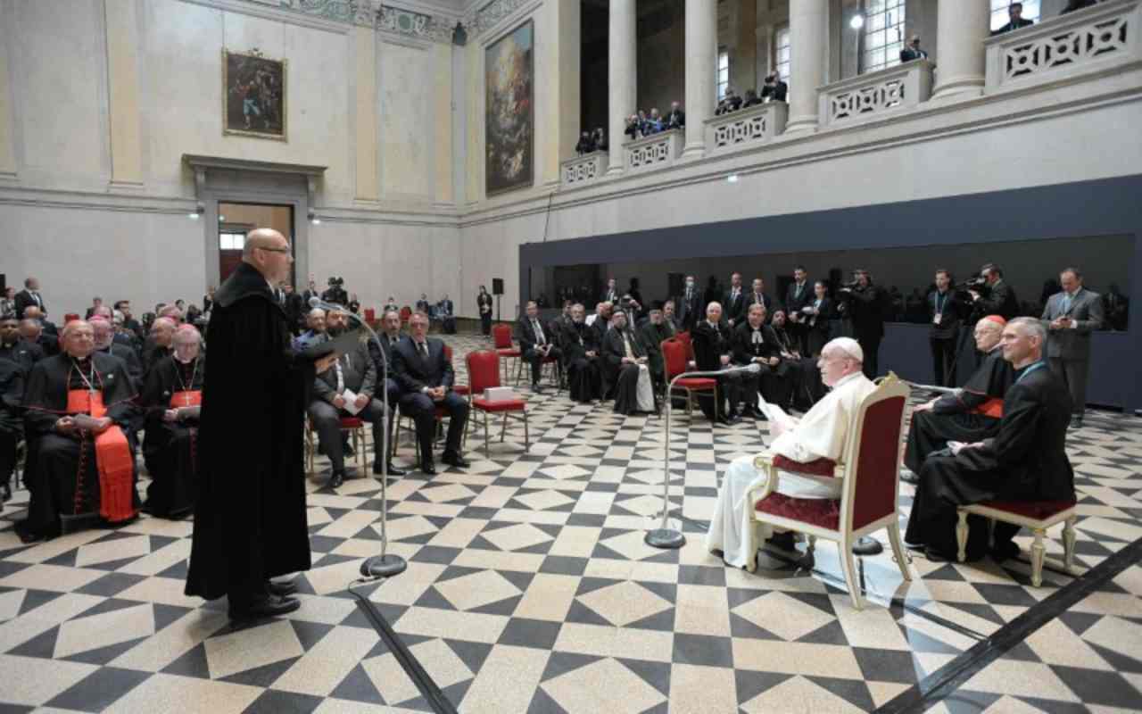 Papa Francesco Consiglio ecumenico