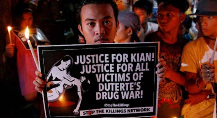 Filippine: al via l’indagine sulla “guerra alla droga” di Duterte