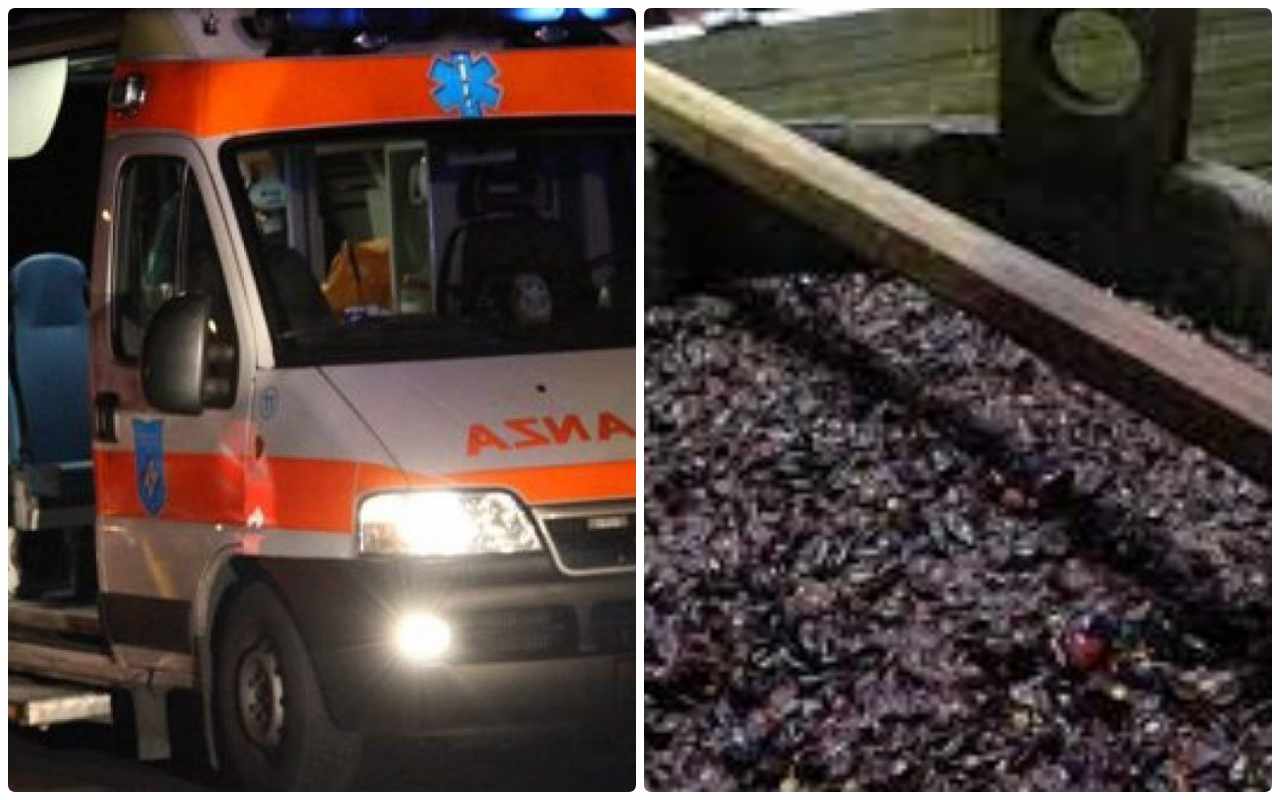 Andria: cade in vasca piena di mosto, muore operaio 30enne