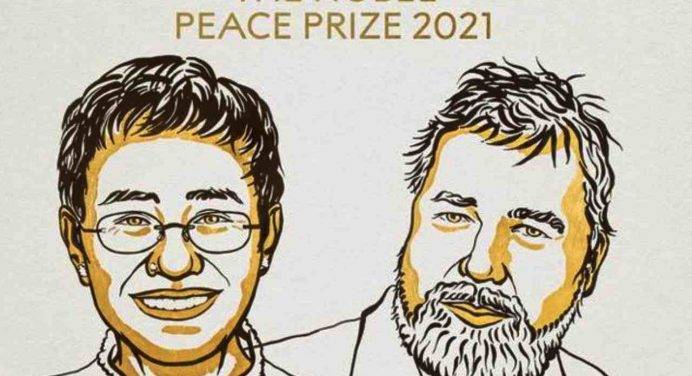 Il Premio Nobel per la Pace 2021 assegnato a due giornalisti: Ressa e Muratov