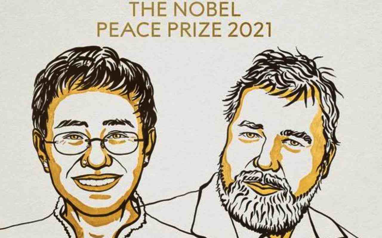 Il Premio Nobel per la Pace 2021 assegnato a due giornalisti: Ressa e Muratov