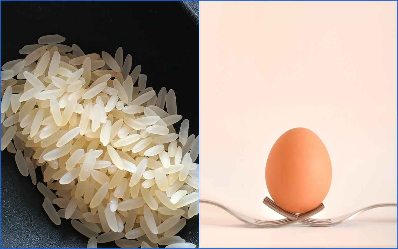 Crocchette di riso con un ingrediente a sorpresa
