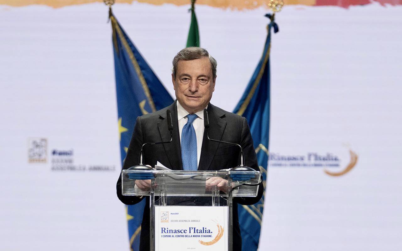 Draghi ai sindaci: “Sarete al centro della stagione che abbiamo davanti”