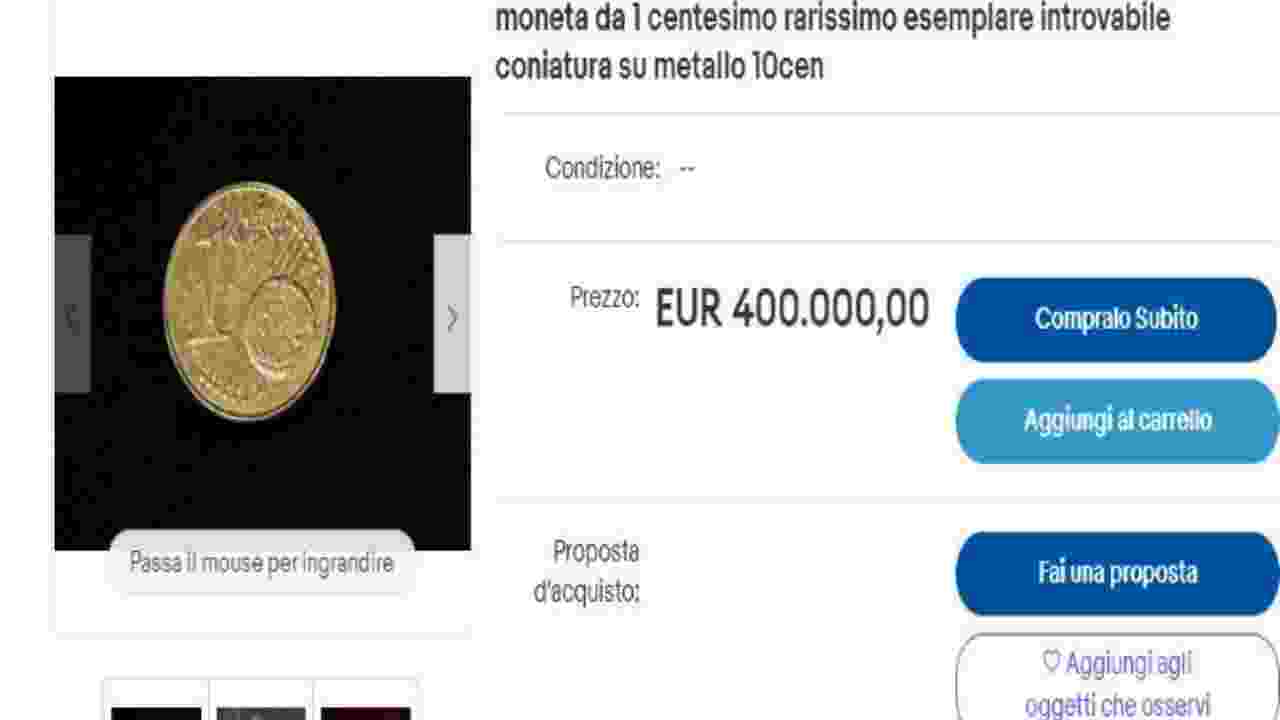 Avete mai visto questa moneta da 1 centesimo? Vale mezzo milione di euro e  potreste averla in casa: ecco com'è fatta - In Terris