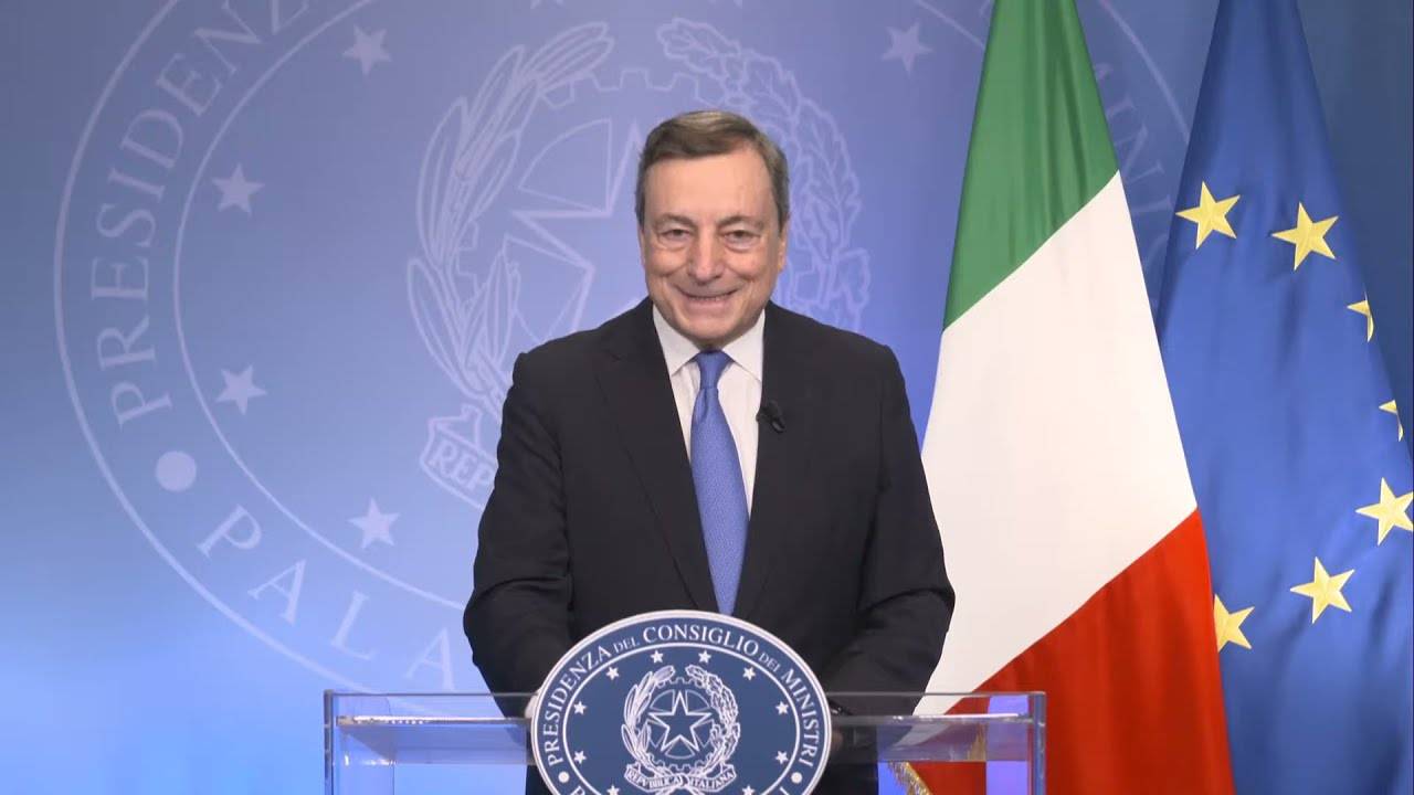 Draghi: “I flussi regolari di migranti sono una risorsa, ma non possiamo fare da soli”