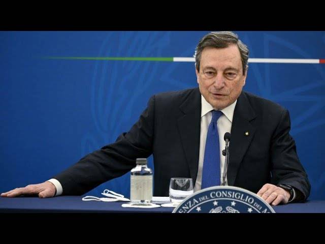 La diretta della conferenza stampa di fine anno del premier Mario Draghi