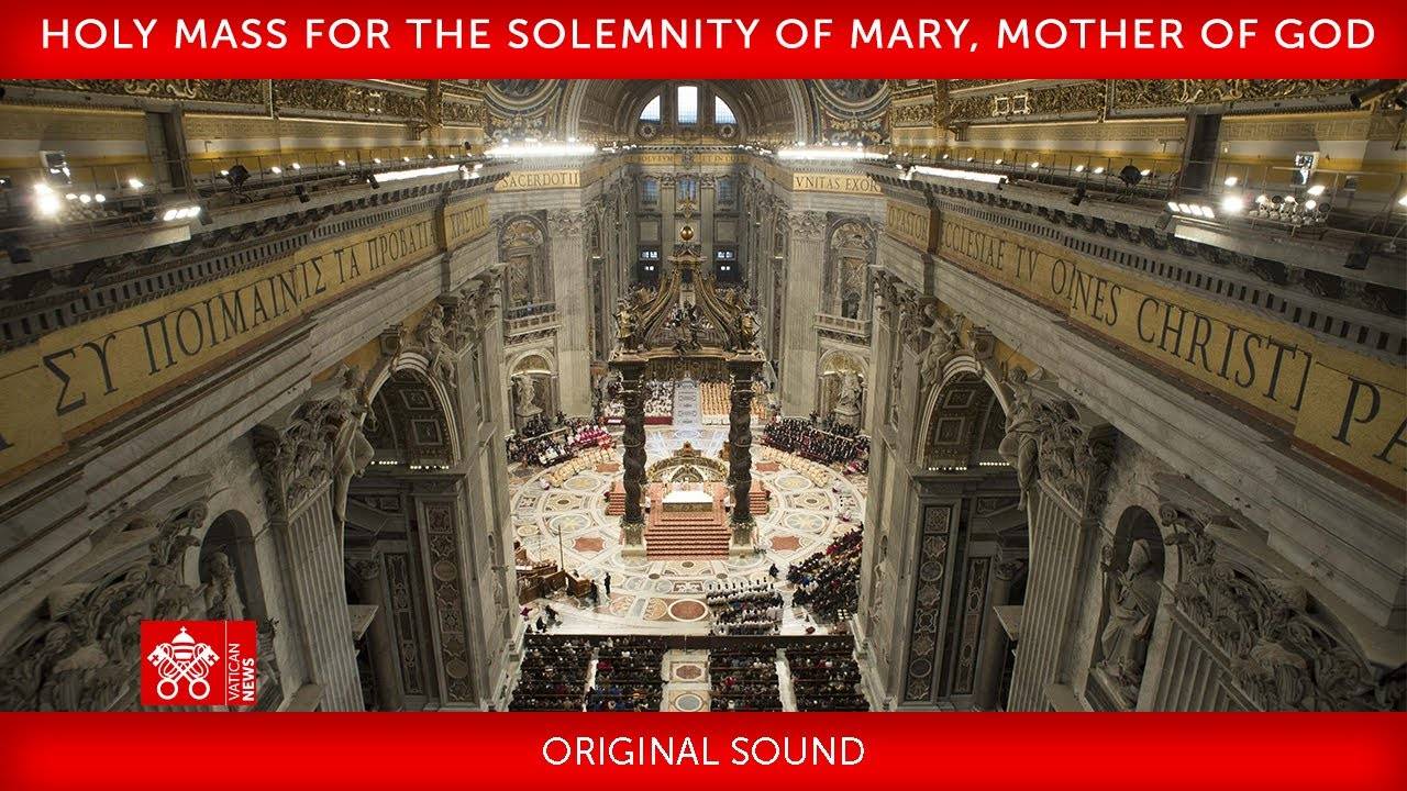 Papa, messa Maria Santissima: “La Chiesa è madre, la Chiesa è donna”