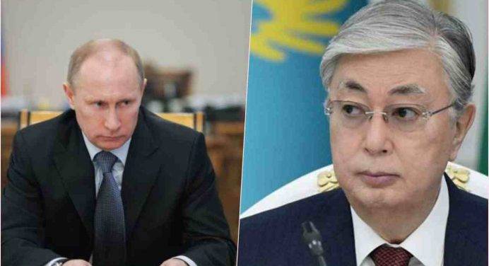 Kazakistan, colloquio tra Putin e il presidente Tokayev