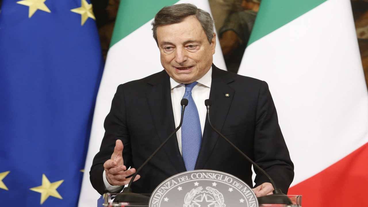 Mario Draghi: “Il 31 marzo fine dello stato di emergenza”