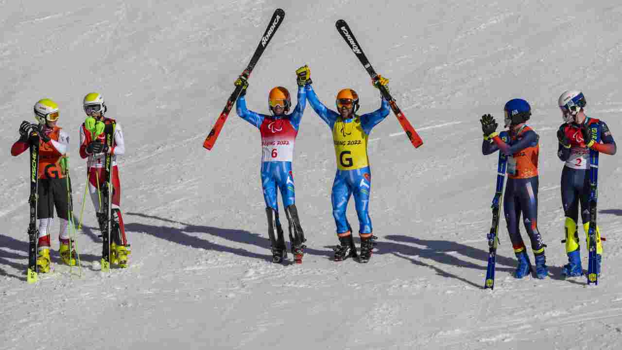 Paralimpiadi: Bertagnolli oro nella supercombinata di sci