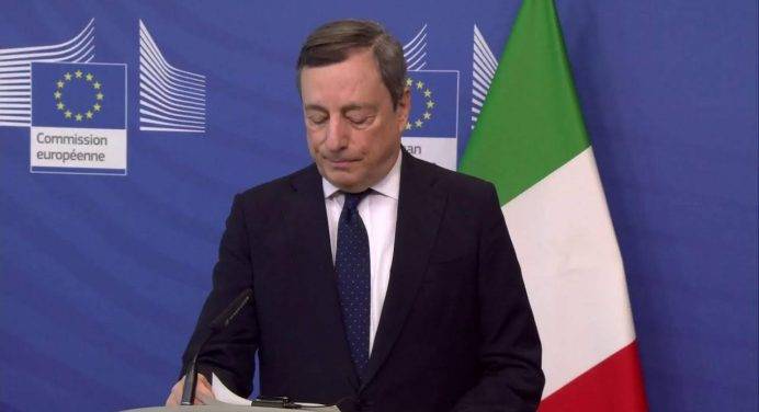 Bruxelles, Draghi: “Massima rapidità dall’Italia nell’attuazione delle sanzioni alla Russia”