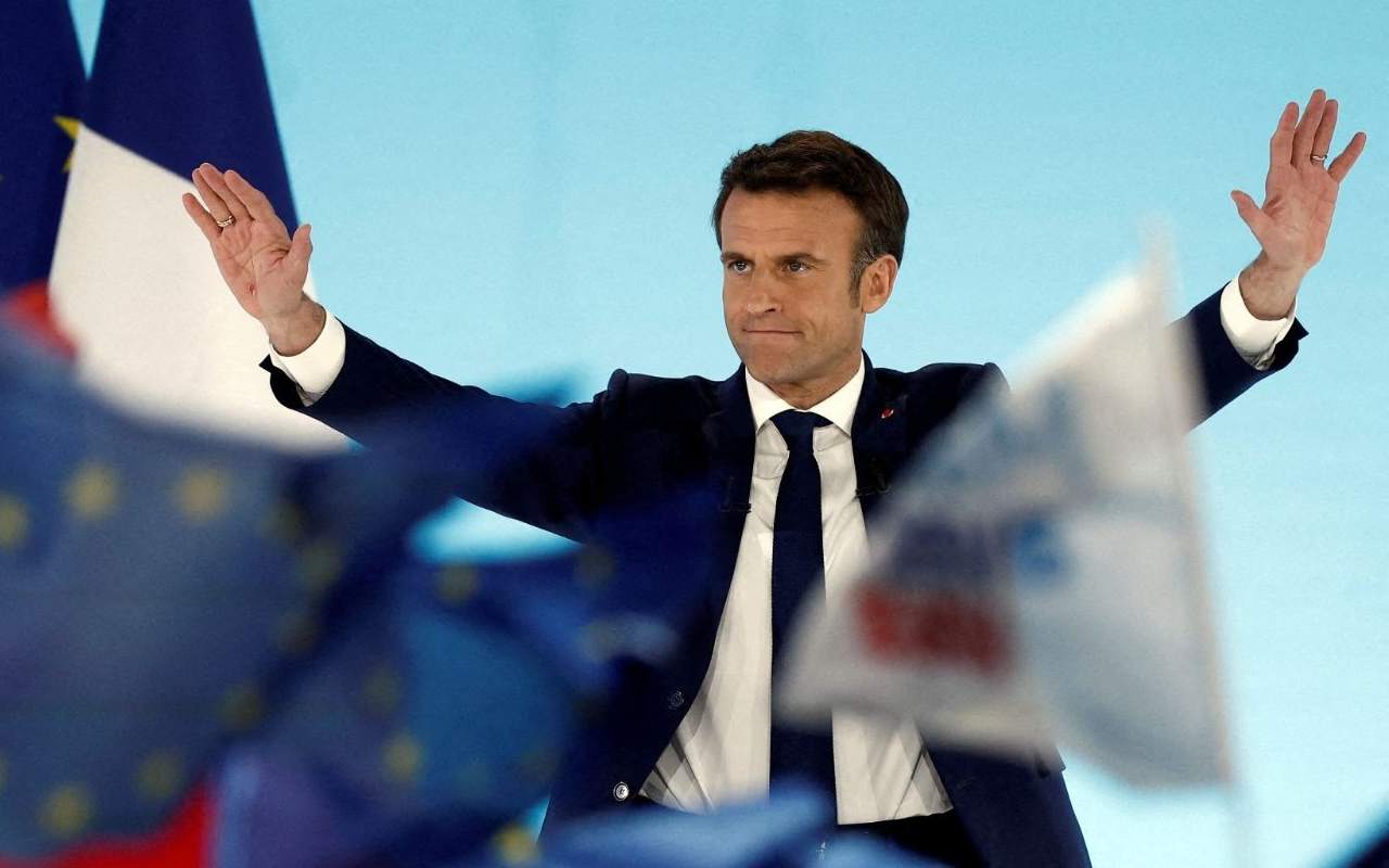 Emmanuel Macron elege a França