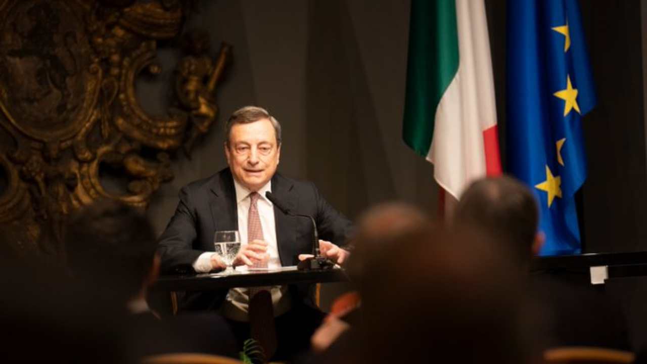 Draghi: “L’Ucraina ha bisogno di un piano Marshall per la ricostruzione”