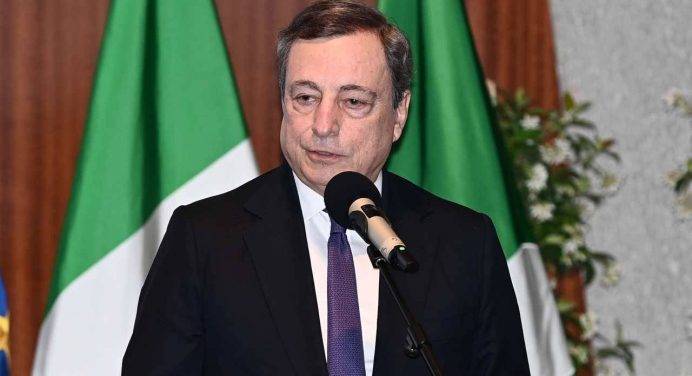 Draghi al Senato: “Ricercare la pace, superare la crisi”