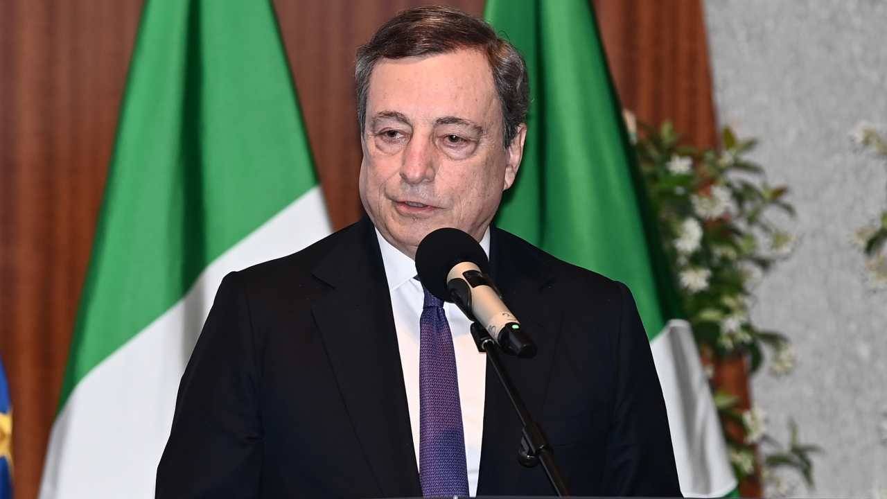 Draghi al Senato: “Ricercare la pace, superare la crisi”