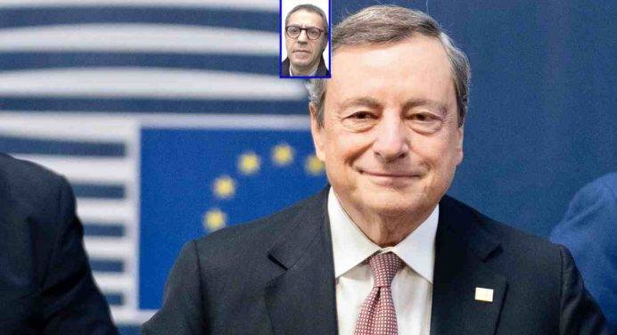 Il perimetro che disegna Draghi