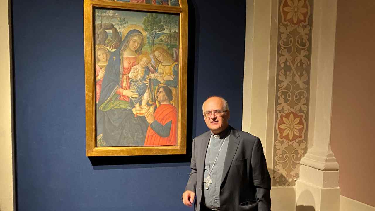 Mons. Massara premia i bimbi a Fabriano: “L’arte sacra manifesta l’amore di Dio per ognuno di noi “