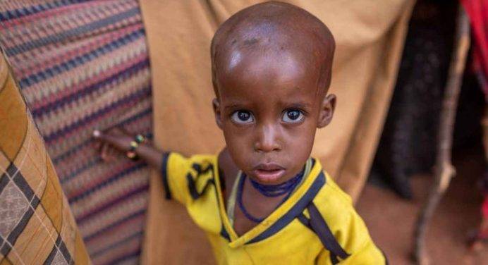 Etiopia, 16 milioni di bambini rischiano la morte per fame