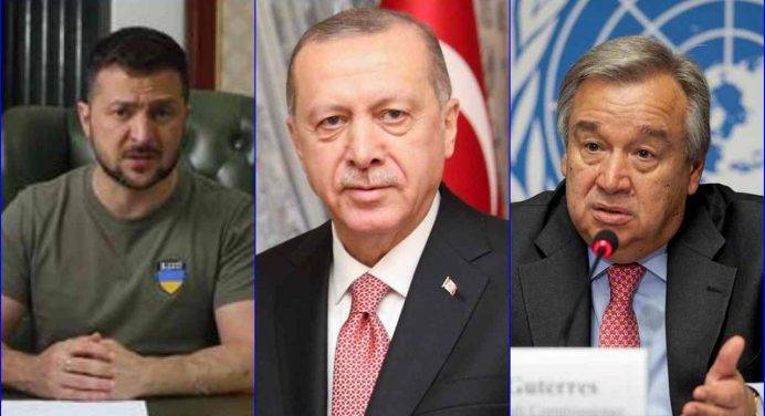 Guerra in Ucraina: Zelensky, Guterres e Erdogan si incontrano a Leopoli