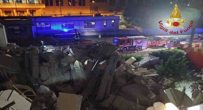 Cagliari, crolla un edificio dell’università