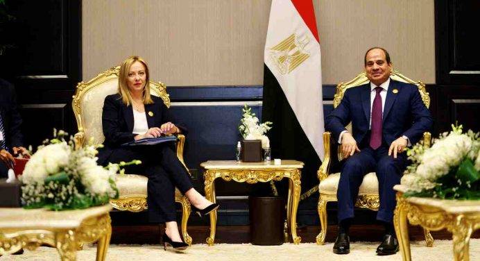 Incontro fra Al Sisi e Giorgia Meloni: i temi di cui hanno parlato