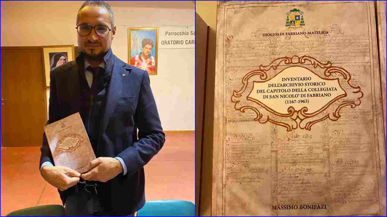 Fabriano, presentato il libro di Bonifazi sull’Archivio storico del Capitolo di San Nicolò