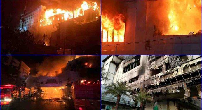 Cambogia: incendio in un hotel casinò a Poipet, almeno 10 morti