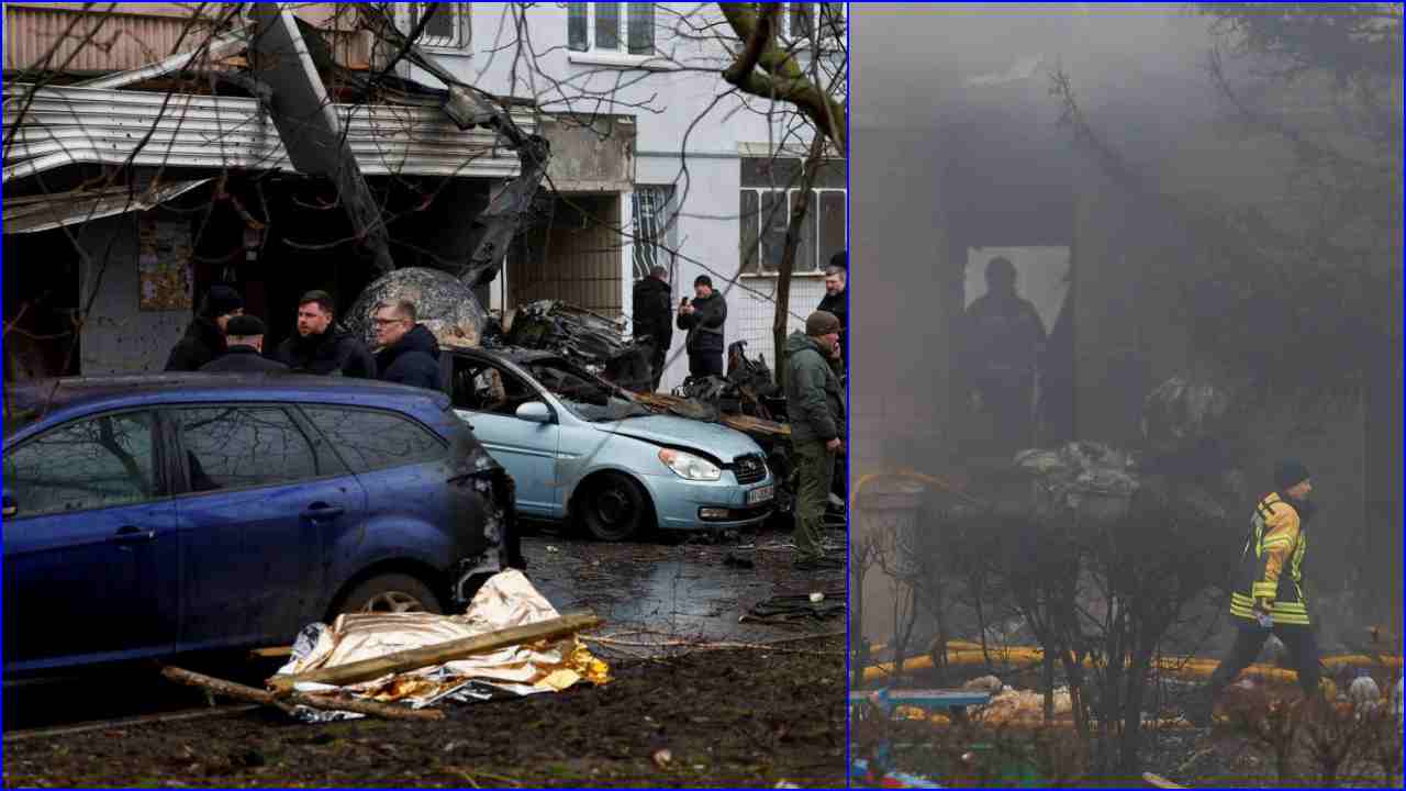 Brovary, elicottero precipita su un asilo: 18 morti tra cui un ministro e tre bambini