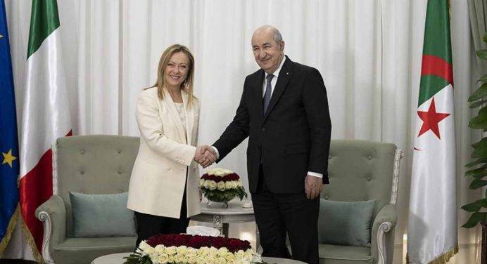 Meloni al Presidente algerino Tebboune: “Algeria partner affidabile”