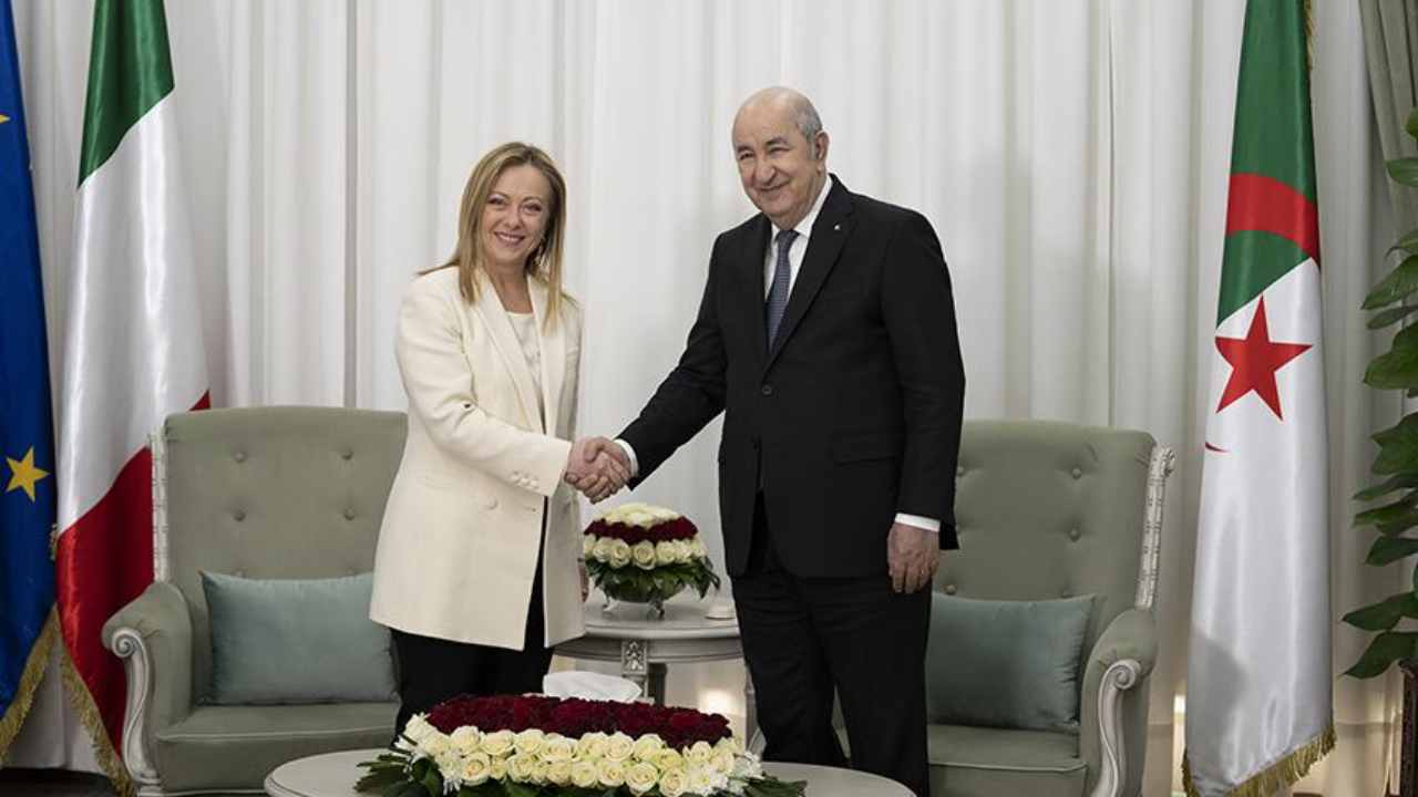 Meloni al Presidente algerino Tebboune: “Algeria partner affidabile”
