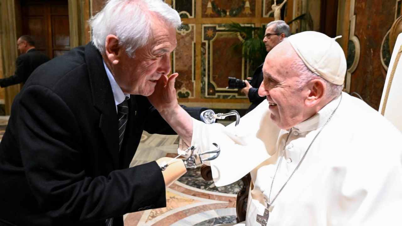 Papa a Unione nazionale mutilati per servizio: “La calunnia fa male, può distruggere”