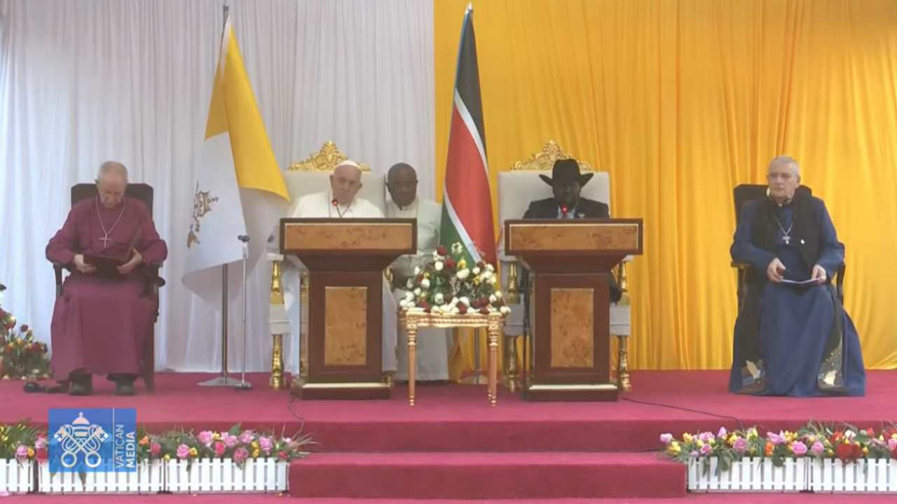 Sud Sudan, Papa Francesco: “E’ tempo di voltare pagina. Il processo di pace domanda un nuovo sussulto”