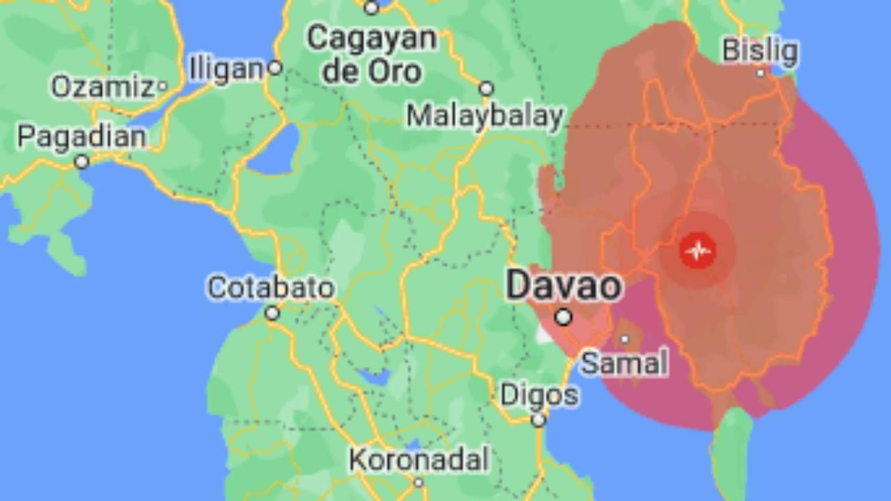 Terremoto di magnitudo 6.0 a Davao, nel sud delle Filippine