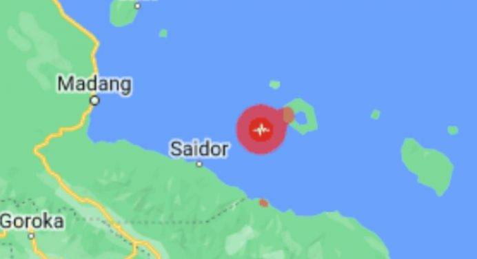 Terremoto di magnitudo 6.3 a Momase, in Papua Nuova Guinea