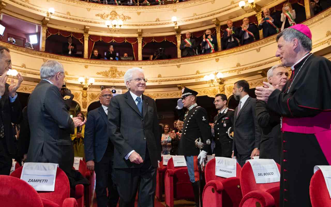 Mattarella a Cuneo: “La Costituzione è figlia della lotta antifascista”