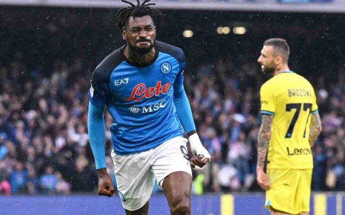 Napoli Inter esultanza Anguissa