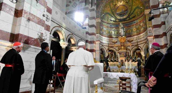 Marsiglia: l’incontro del Papa con il clero diocesano