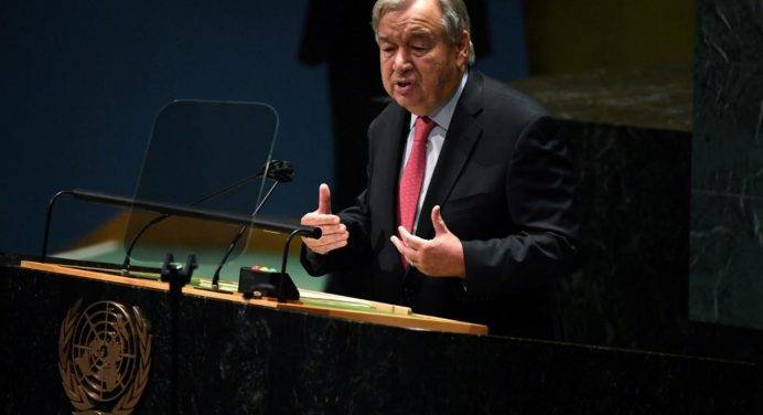 Guterres: “Rifiutare la soluzione dei due Stati è inaccettabile”